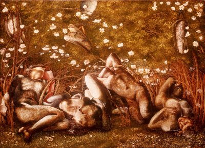 Study for The Sleeping Knights by Edward Burne Jones